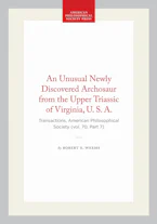 Cover of 'An Unusual Newly Discovered Archosaur from the Upper Triassic of Virginia, U. S. a.' by Robert E. Weems 