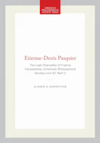 Cover of 'Etienne-Denis Pasquier' by James K. Kieswetter 