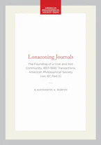 Cover of 'Lonaconing Journals' by Katherine A. Harvey 