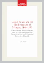Cover of 'Joseph Eotvos and the Modernization of Hungary, 1840-1870' by Paul Body 