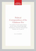 Cover of 'Political Correspondence of the Gladstone Era' by J.K. Chapman 