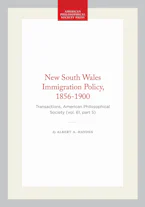 Cover of 'New South Wales Immigration Policy, 1856-1900' by Albert A. Hayden 