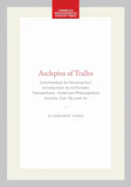 Cover of 'Asclepius of Tralles' 