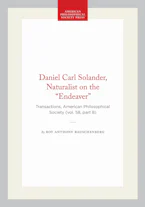 Cover of 'Daniel Carl Solander, Naturalist on the "Endeaver"' by Roy Anthony Rauschenberg 