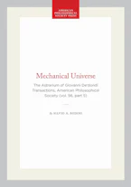 Cover of 'Mechanical Universe' by Silvio A. Bedini 