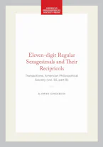 Cover of 'Eleven-digit Regular Sexagesimals and Their Recipricols' by Owen Gingerich 