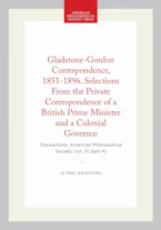 Cover of 'Gladstone-Gordon Correspondence, 1851-1896. Selections from the Private Correspondence of a British Prime Minister and a Colonial Governor' by Paul Knaplund 