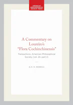 Cover of 'A Commentary on Loureiros "Flora Cochinchinensis"' by E. D. Merrill 