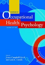 Handbook of Occupational Health Psychology
