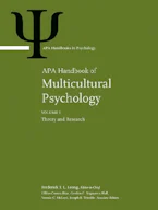 Cover of 'APA Handbook of Multicultural Psychology' 