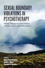 Cover of 'Sexual Boundary Violations in Psychotherapy' 