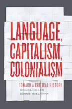 Cover of 'Language, Capitalism, Colonialism' 