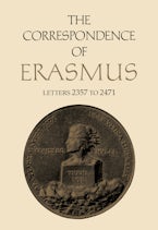 The Correspondence of Erasmus The Correspondence of Erasmus