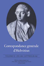 Cover of 'Correspondance Générale DHelvétius, Volume II' 