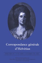 Correspondance Générale D’Helvétius, Volume IV