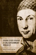 Cover of 'Johann Georg Hamann and the Enlightenment Project' 