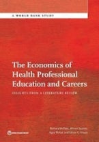 The Economics of Health Professional Education and Careers