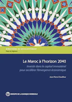 Cover of 'Le Maroc à Lhorizon 2040' 