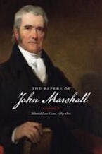 The Papers of John Marshall: Volume V The Papers of John Marshall: Volume V