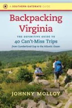 Cover of 'Backpacking Virginia' 