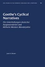 Goethes Cyclical Narratives Goethes Cyclical Narratives