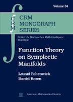 Function Theory on Symplectic Manifolds Function Theory on Symplectic Manifolds