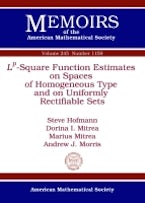 L^p-Square Function Estimates on Spaces of Homogeneous Type and on Uniformly Rectifiable Sets L^p-Square Function Estimates on Spaces of Homogeneous Type and on Uniformly Rectifiable Sets