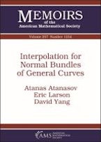 Interpolation for Normal Bundles of General Curves Interpolation for Normal Bundles of General Curves