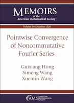 Cover of 'Pointwise Convergence of Noncommutative Fourier Series' 