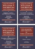 Collected Works of William P. Thurston with Commentary (the Set)