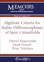Algebraic Criteria for Stable Diffeomorphism of Spin $4$-Manifolds