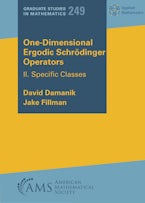 One-Dimensional Ergodic Schrodinger Operators One-Dimensional Ergodic Schrodinger Operators