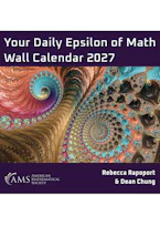 Cover of 'Your Daily Epsilon of Math Wall Calendar 2027' 