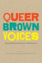 Cover of 'Queer Brown Voices' 