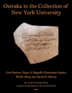Cover of 'Ostraka in the Collection of New York University' 