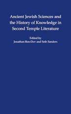 Cover of 'Ancient Jewish Sciences and the History of Knowledge in Second Temple Literature' 