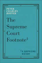 Cover of 'The Supreme Court Footnote' 