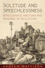 Cover of 'Solitude and Speechlessness' 
