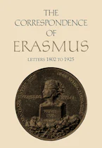 Cover of 'The Correspondence of Erasmus' 