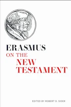 Cover of 'Erasmus on the New Testament' 