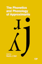 Cover of 'The Phonetics and Phonology of Approximants' 