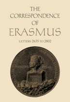 The Correspondence of Erasmus The Correspondence of Erasmus