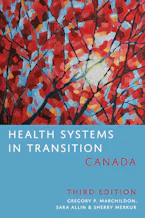 Cover of 'Health Systems in Transition: Canada, Third Edition' 