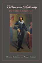 Cover of 'Culture and Authority in the Baroque' 