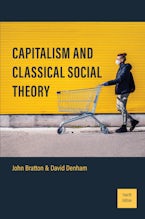 Capitalism and Classical Social Theory