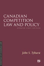 Canadian Competition Law and Policy