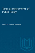 Cover of 'Taxes As Instruments of Public Policy' 