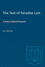 Cover of 'The Text of Paradise Lost' 