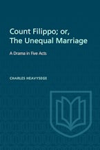Count Filippo; or the Unequal Marriage Count Filippo; or the Unequal Marriage