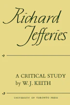 Cover of 'Richard Jefferies' 